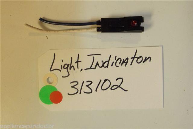 WHIRLPOOL Stove 313102 Light, Indicator USED PART WHIRLPOOL Stove 313102 Light, Indicator USED PART